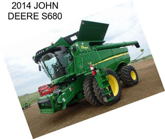 2014 JOHN DEERE S680