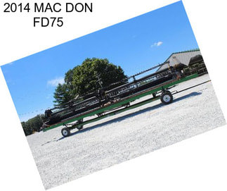 2014 MAC DON FD75