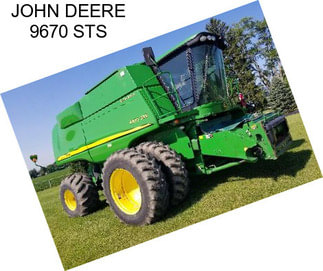 JOHN DEERE 9670 STS