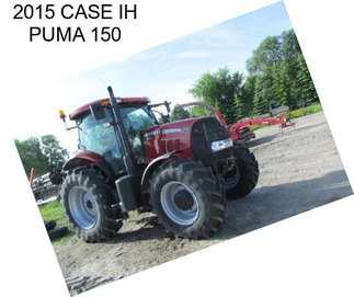 2015 CASE IH PUMA 150