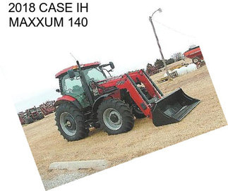 2018 CASE IH MAXXUM 140