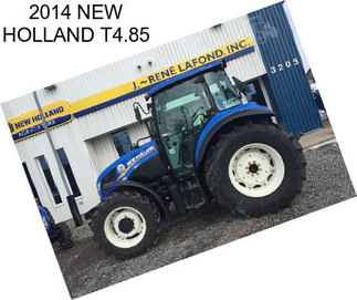 2014 NEW HOLLAND T4.85