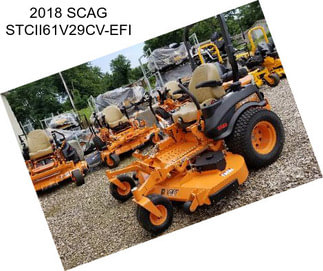 2018 SCAG STCII61V29CV-EFI