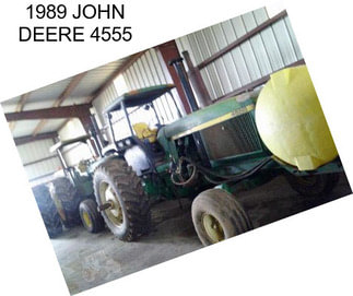 1989 JOHN DEERE 4555