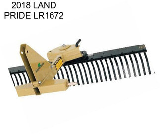 2018 LAND PRIDE LR1672