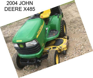 2004 JOHN DEERE X485