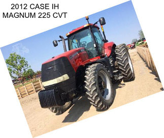 2012 CASE IH MAGNUM 225 CVT