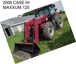 2009 CASE IH MAXXUM 125