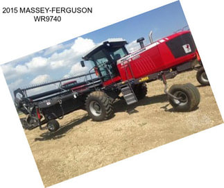 2015 MASSEY-FERGUSON WR9740