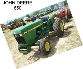 JOHN DEERE 850