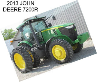 2013 JOHN DEERE 7200R