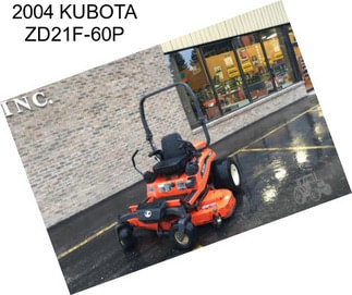 2004 KUBOTA ZD21F-60P