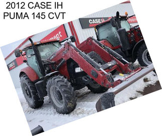 2012 CASE IH PUMA 145 CVT