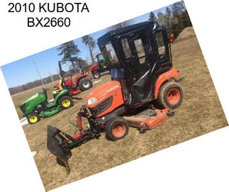 2010 KUBOTA BX2660