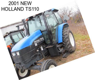 2001 NEW HOLLAND TS110