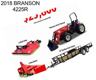 2018 BRANSON 4225R