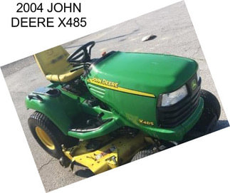 2004 JOHN DEERE X485