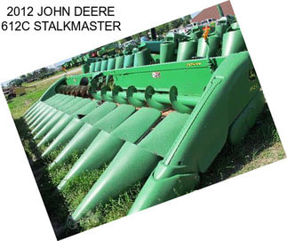 2012 JOHN DEERE 612C STALKMASTER