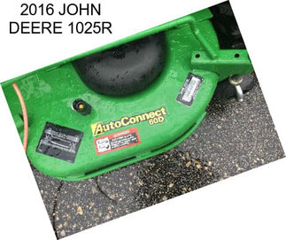 2016 JOHN DEERE 1025R