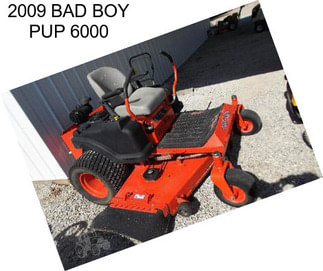 2009 BAD BOY PUP 6000