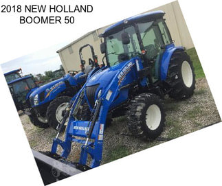 2018 NEW HOLLAND BOOMER 50