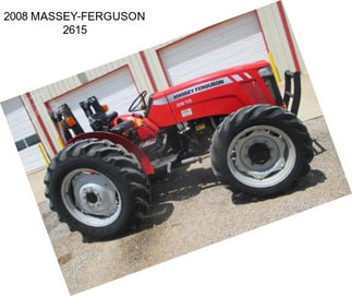 2008 MASSEY-FERGUSON 2615