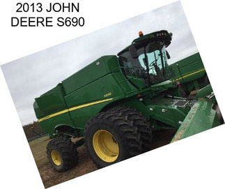 2013 JOHN DEERE S690