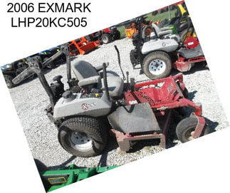 2006 EXMARK LHP20KC505