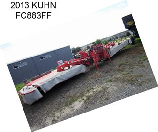 2013 KUHN FC883FF