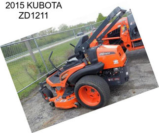 2015 KUBOTA ZD1211