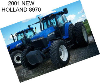 2001 NEW HOLLAND 8970