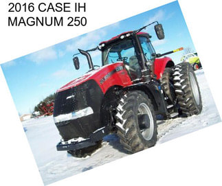 2016 CASE IH MAGNUM 250