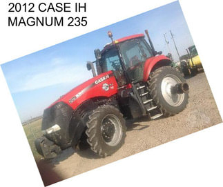2012 CASE IH MAGNUM 235