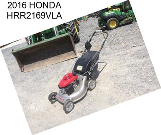 2016 HONDA HRR2169VLA