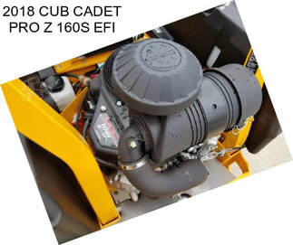 2018 CUB CADET PRO Z 160S EFI