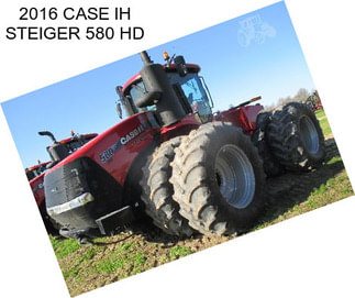 2016 CASE IH STEIGER 580 HD