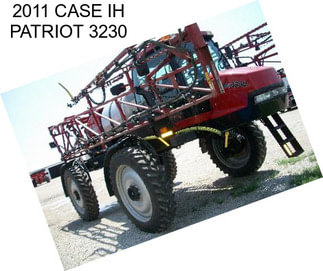 2011 CASE IH PATRIOT 3230