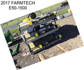 2017 FARMTECH E50-1500