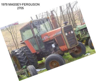 1978 MASSEY-FERGUSON 2705