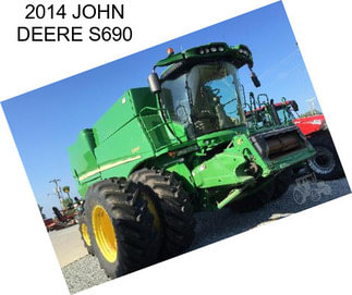 2014 JOHN DEERE S690