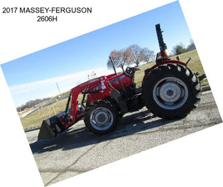 2017 MASSEY-FERGUSON 2606H