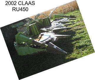2002 CLAAS RU450