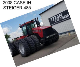 2008 CASE IH STEIGER 485