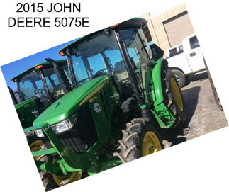 2015 JOHN DEERE 5075E