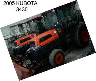 2005 KUBOTA L3430