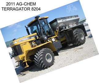 2011 AG-CHEM TERRAGATOR 8204