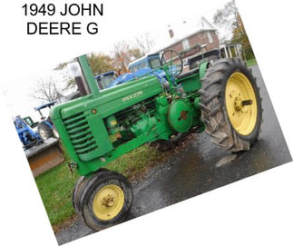 1949 JOHN DEERE G