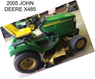 2005 JOHN DEERE X485