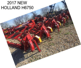 2017 NEW HOLLAND H6750
