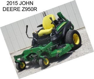 2015 JOHN DEERE Z950R